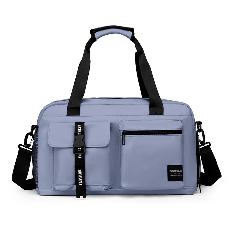 Large Fitness Bag Sports Handbag Women Dry Wet Shoes Pocket Single Shoulder Crossbody Swimming Yoga Gym Travel Backpack Duffel