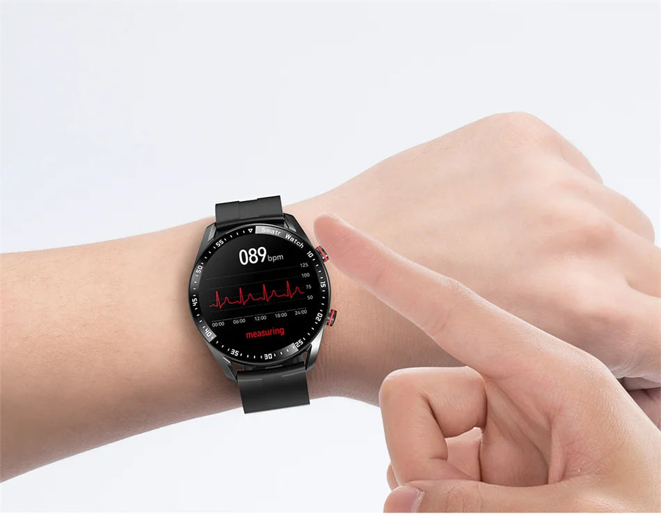 2025 New Voice Call Smart Watch Men GT Series 1.53 inch AMOLED Screen Sports Watch ECG+PPG Health Smartwatch For Android IOS