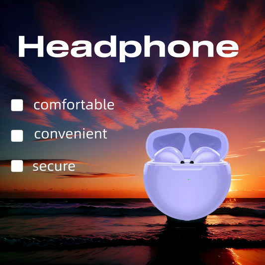 TWS Bluetooth Earphones Wireless Bluetooth Headset Noise Cancelling Earbuds with Mic Wireless Headphones