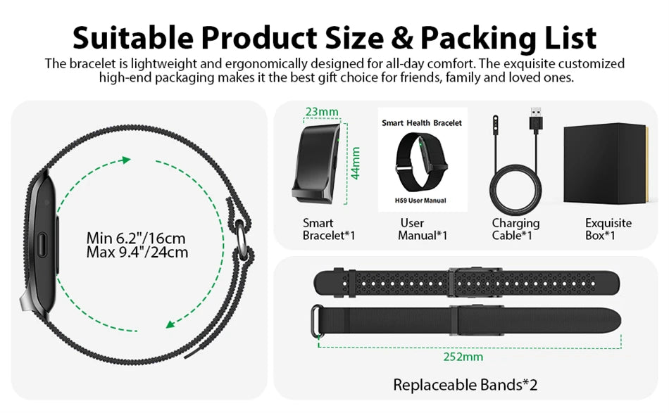 New Sport Fitness Tracker Smart Bracelet Heart Rate Blood Pressure Monitor Pedometer Call Reminder Smartwatch Band for Men Women