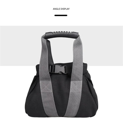 Kettlebell Weightlifting Training Sandbag Adjustable Soft Canvas Heavy Duty Fillable Sand Bag Dumbbell Home Fitness Equipment