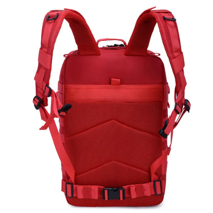 45L Tactical Backpack Outdoor Traveling Bag Fitness MOLLE Backpack School Pack GYM EDC Hiking Rucksack Witch Bottle Holder