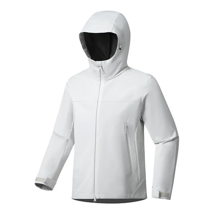 EUMERGX Men's Women's Waterproof Jacket Hiking Trekking Windbreaker Unisex Outdoor Sporty Rain Coat Windproof Climbing Clothes