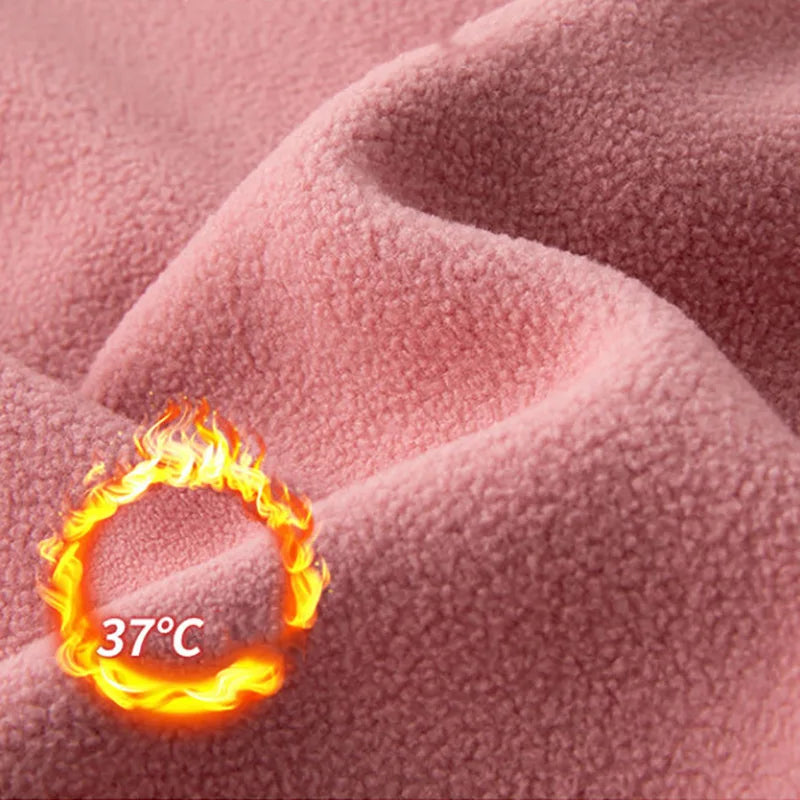 Womens Winter Sports Running Jackets Fleece Hiking Camping Thermal Warm Coat Windbreaker Jogging Coats Winter Clothes