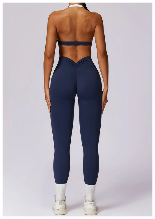 Two-Piece Long-Sleeve Yoga Set