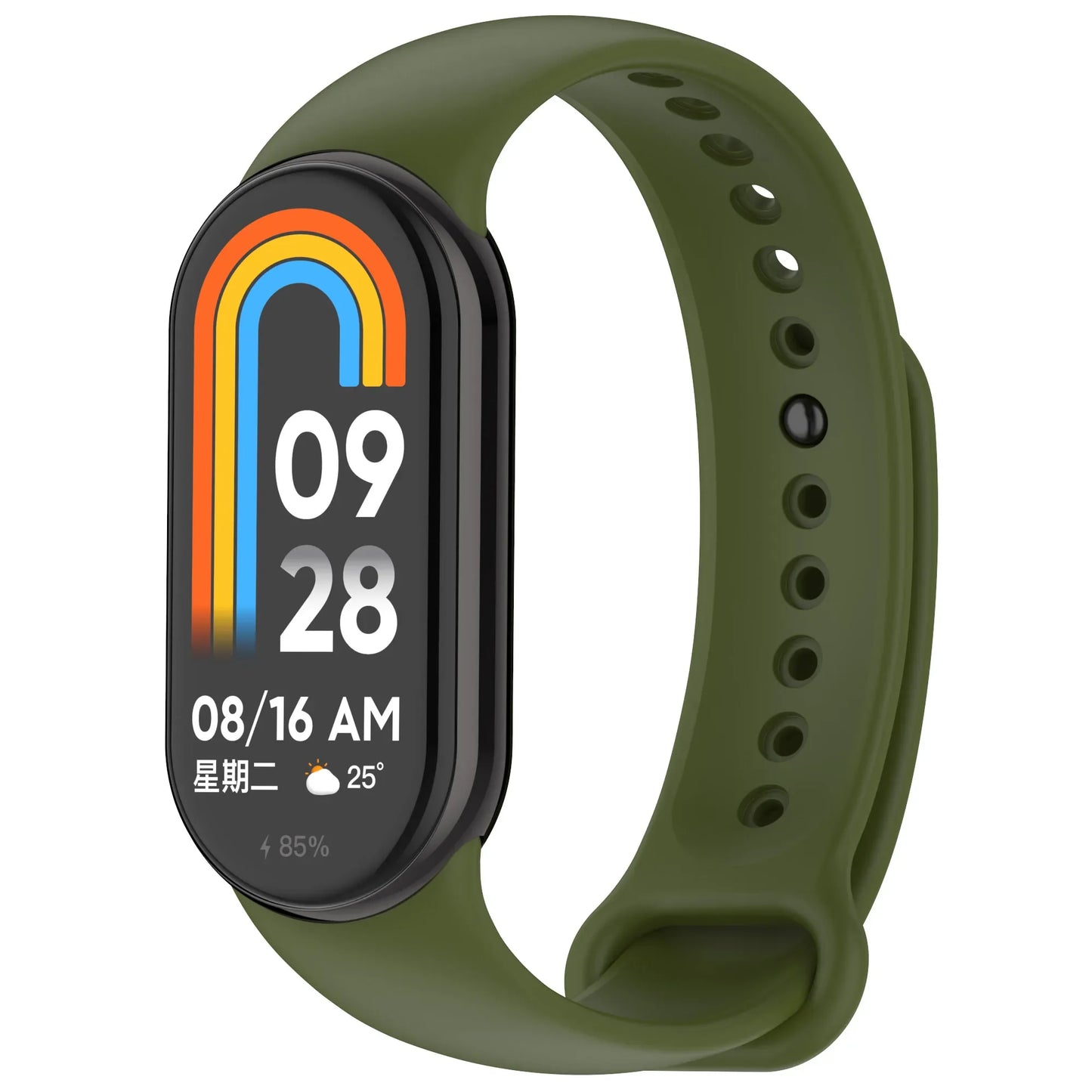 Soft Official Silicone Strap for Xiaomi Mi Band 10 Sports Smart Bracelet Wristband Mi Band 8 9 Replacement Band Accessories Belt