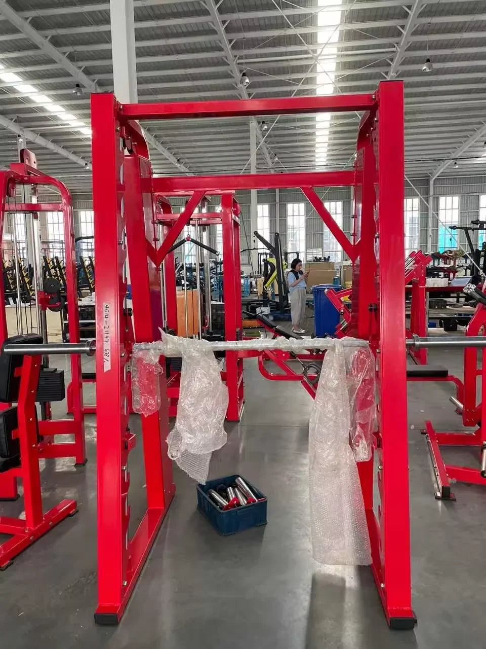 Commercial Steel Smith Machine Factory-Given Gym Equipment for Exercise