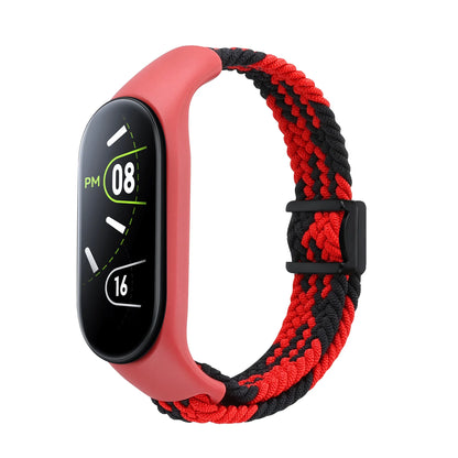 Nylon Braided Strap For Mi Band 9 8 Bracelet Magnetic Buckle Watchband For Xiaomi Mi Band 7 6 5 4 3 Wristband Correa Accessories