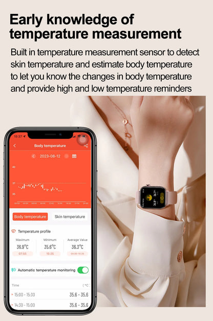 2025 New ECG+PPG+HRV Smart Watch Men Blood Lipid Uric Acid Health Monitor Bluetooth Call Sleep Physical Health Smartwatch Women