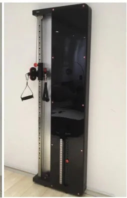 Fitness Equipment Multi Functional Smith Cable Machine Wall Functional Cross Over Trainer Half Squat Rack