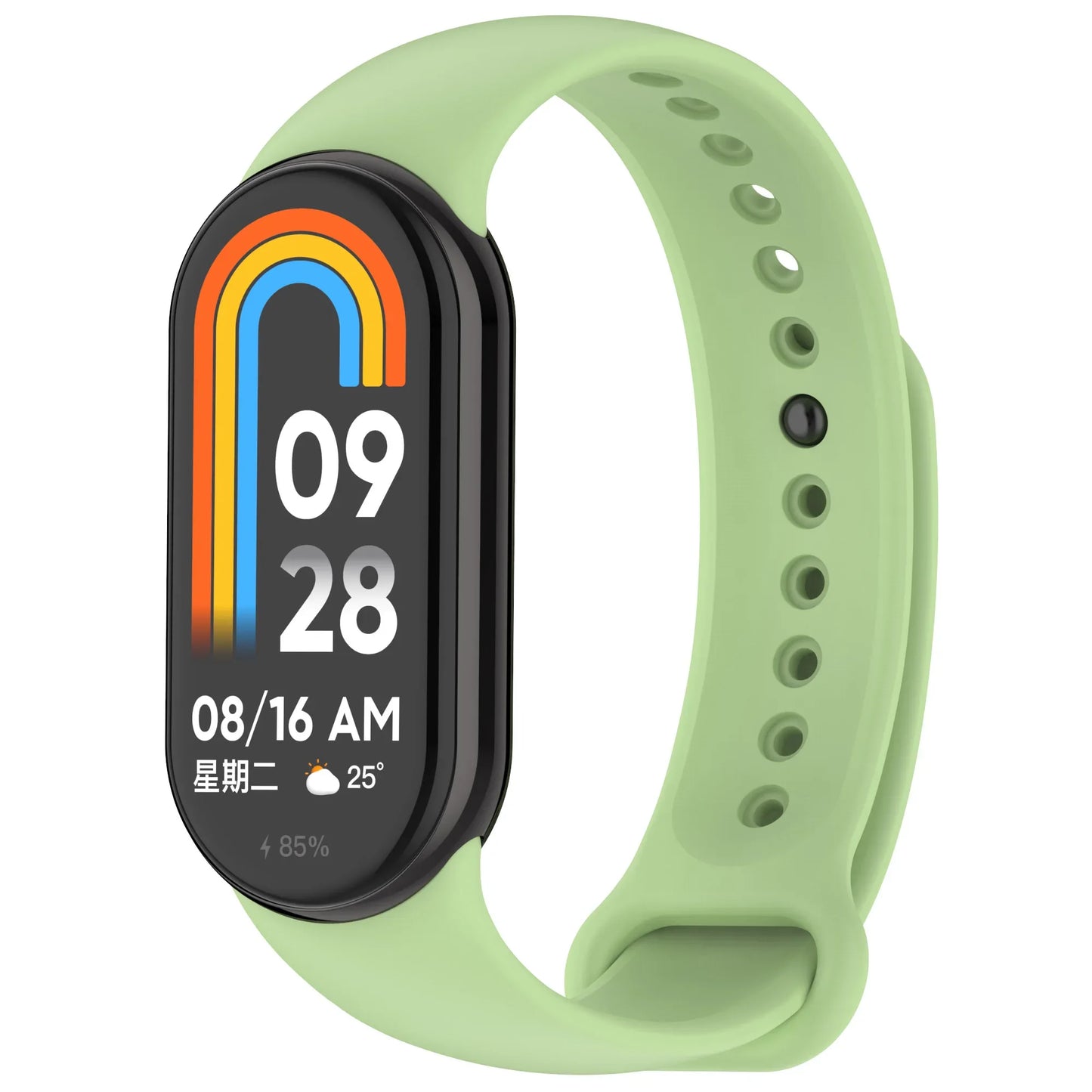 Soft Official Silicone Strap for Xiaomi Mi Band 10 Sports Smart Bracelet Wristband Mi Band 8 9 Replacement Band Accessories Belt