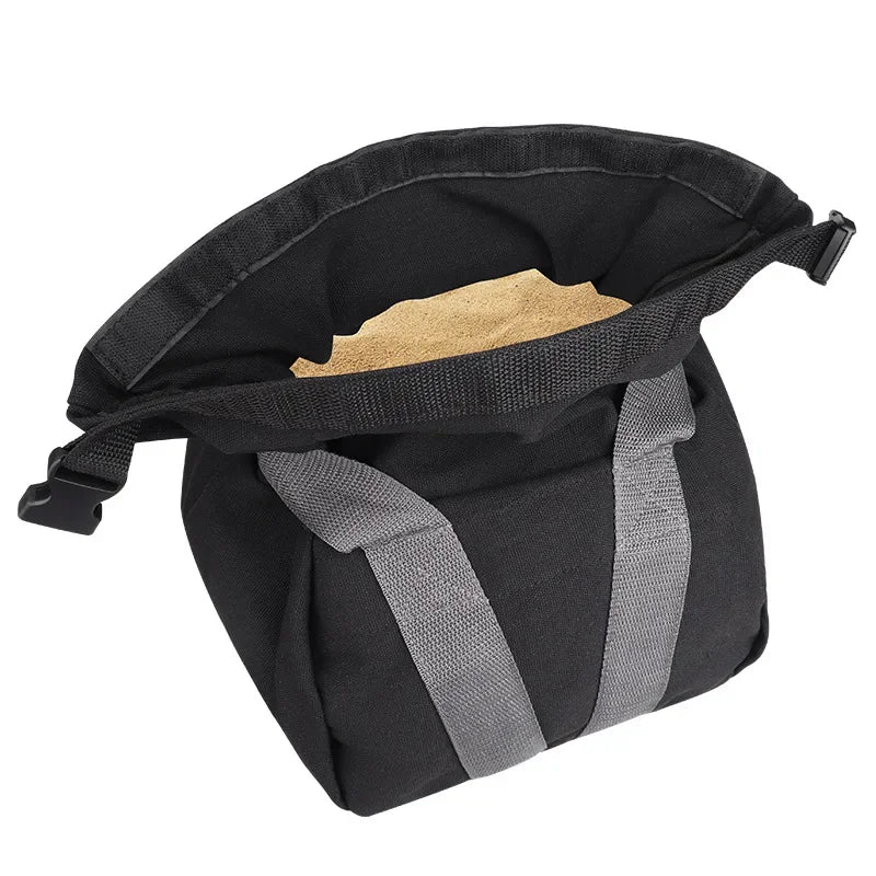Kettlebell Weightlifting Training Sandbag Adjustable Soft Canvas Heavy Duty Fillable Sand Bag Dumbbell Home Fitness Equipment