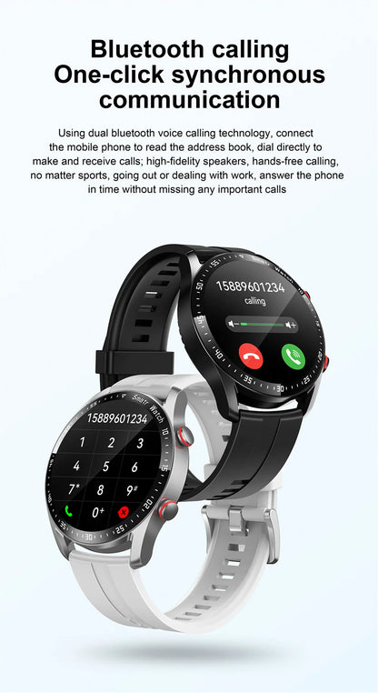 2025 New Outdoor Sports Smart Watch Men GT Series 1.53 inch AMOLED Screen Sports Watch ECG+PPG Health Smartwatch Man For Huawei
