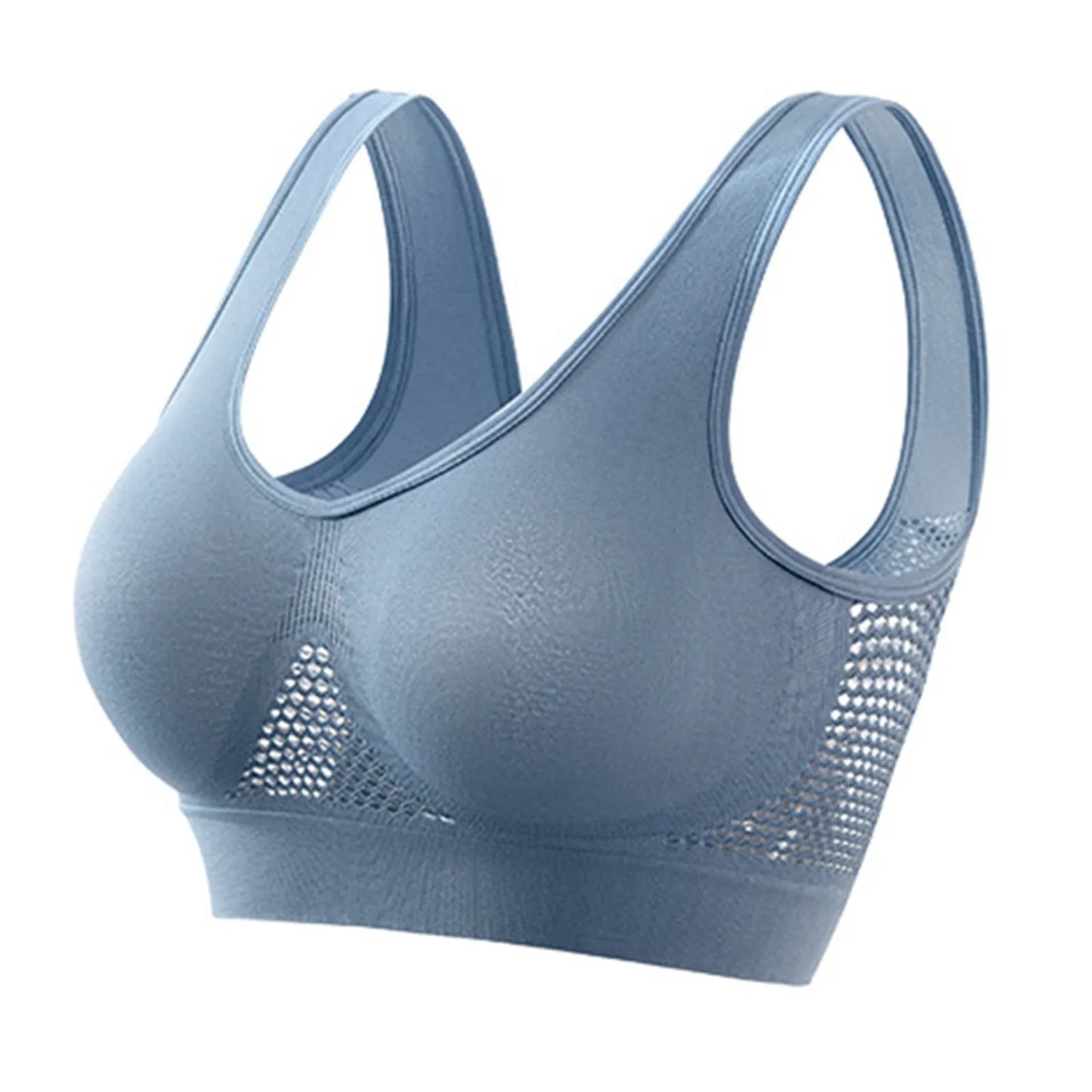 S-4XL Women Yoga Sport Bra Breathable Fitness Running Active Vest Padded Crop Tops Underwear gym Yoga top bras