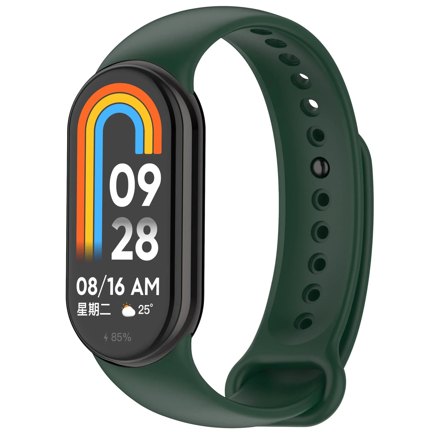 Soft Official Silicone Strap for Xiaomi Mi Band 10 Sports Smart Bracelet Wristband Mi Band 8 9 Replacement Band Accessories Belt