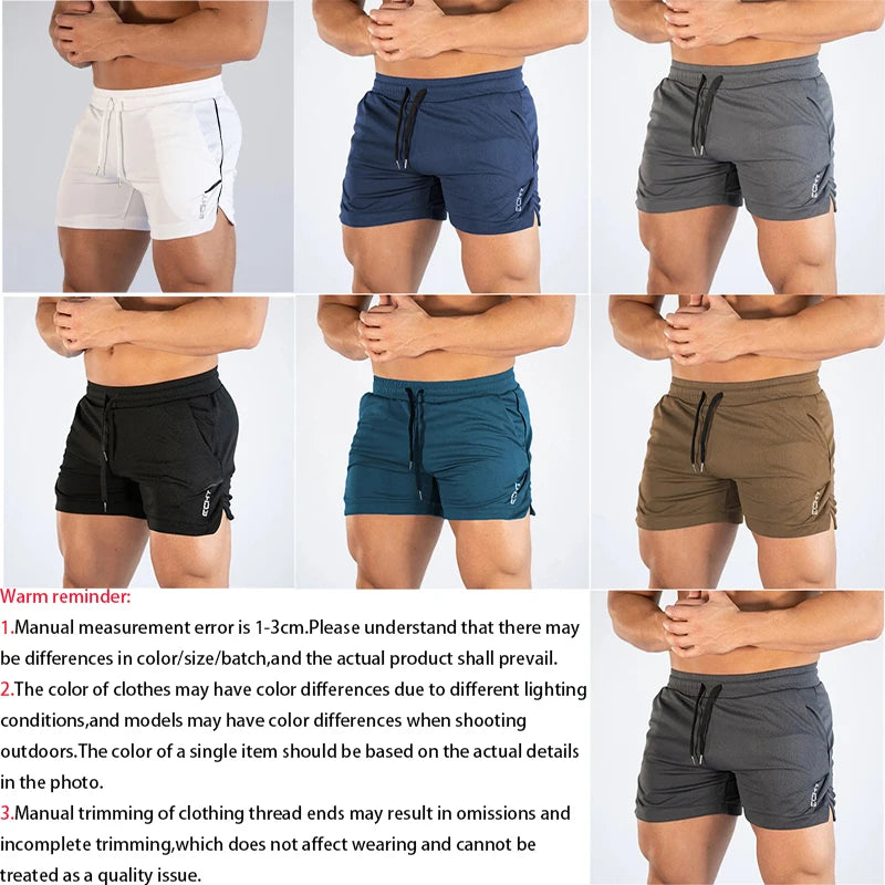 Summer Men's Fitness Shorts Gym Shorts Gyms Short Pants Run Hiking Sportswear Running Shorts Men Sports Jogging