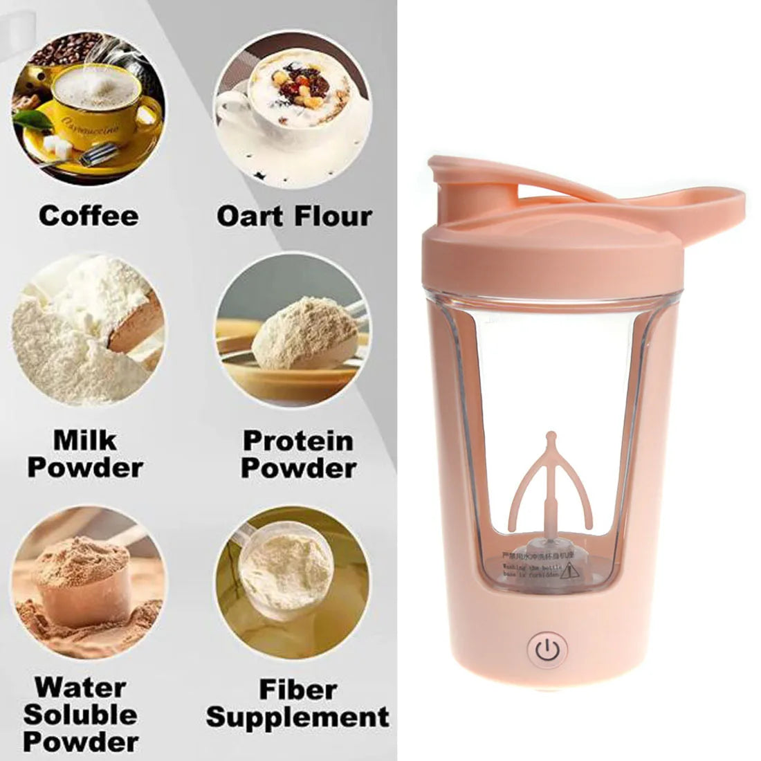 450ml Blenders Cup Portable Protein Powder Shaker Bottle Fitness Sports Mug Nutrition Shakers Cup Body Exercise Mixing Cup