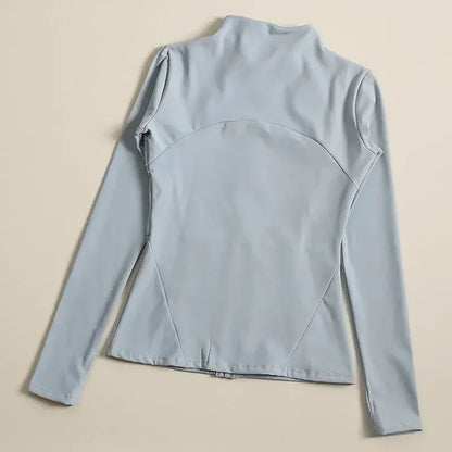 Yoga Clothes Windbreaker Sportswear Woman Running Long Sleeve Sweatshirt Sports Jackets Top Women Workout Tops Activewear