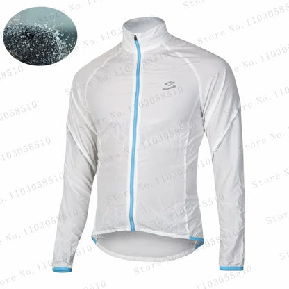 spiukful Waterproof Windbreaker Wind MTB Cycling Lightweight Ultralight Men Jacket Running Riding Ciclismo Bicycle Windbreaker