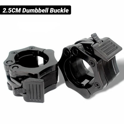 25MM Barbell Collar Lock Dumbell Clips Clamp Weight lifting Bar Gym Dumbbell Spring Lifting Quick Release Clamps Spin Collars