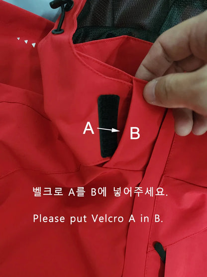 Spring Autumn Casual Jacket Men/Women Outdoor Waterproof and Windproof Hooded Windbreaker Coats