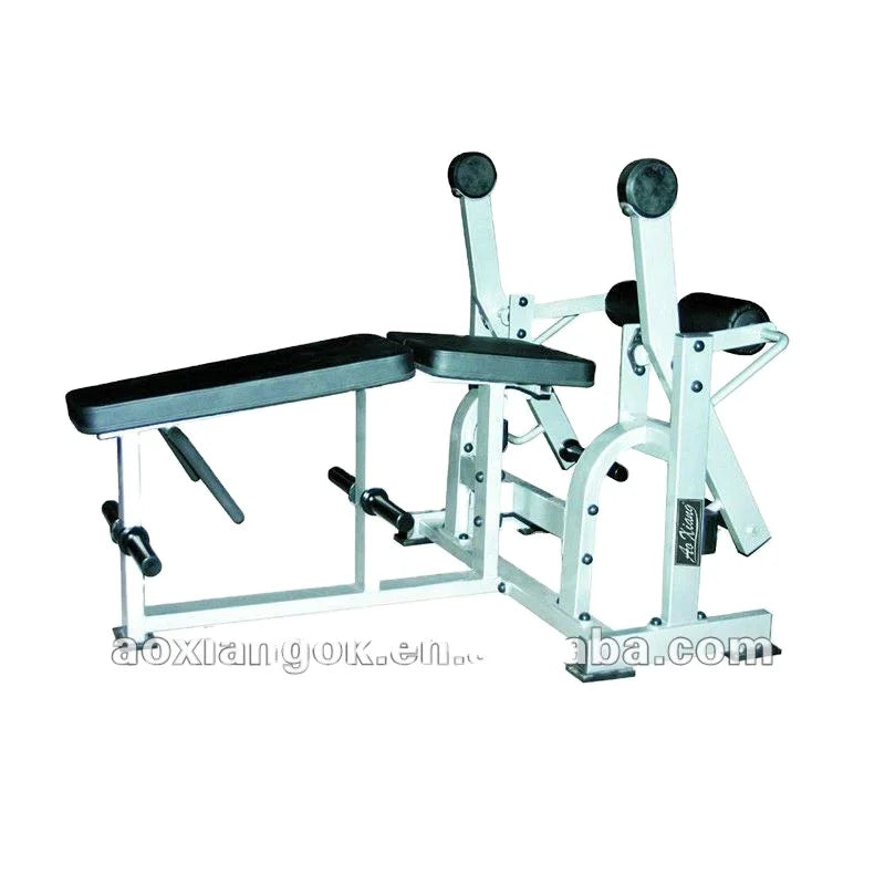 Gym Fitness Equipment Prone Hook Strength Training Squat Rack Seated Leg Curl Leg Extension for Smith Machine