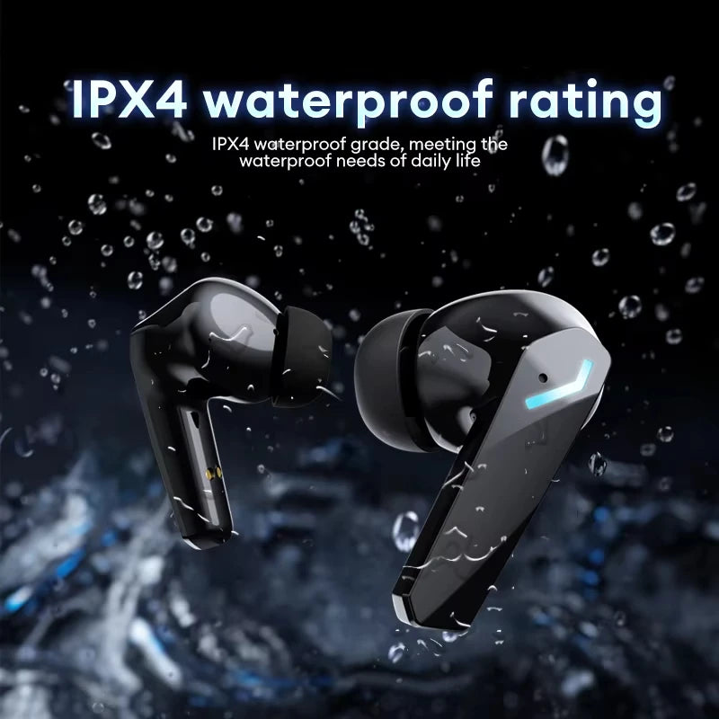 Original Lenovo XT53 Earphone Wireless Upgrade Bluetooth 5.4 Headphones Noise Reduction LED Earbuds Low Latency Gaming Headset