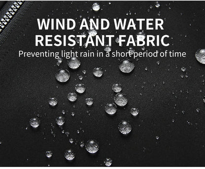 WOSAWE Windproof Waterproof Ultralight Cycling Jacket MTB Bicycle Long Sleeve Windbreaker Detachable Sleeveless Bike Coat