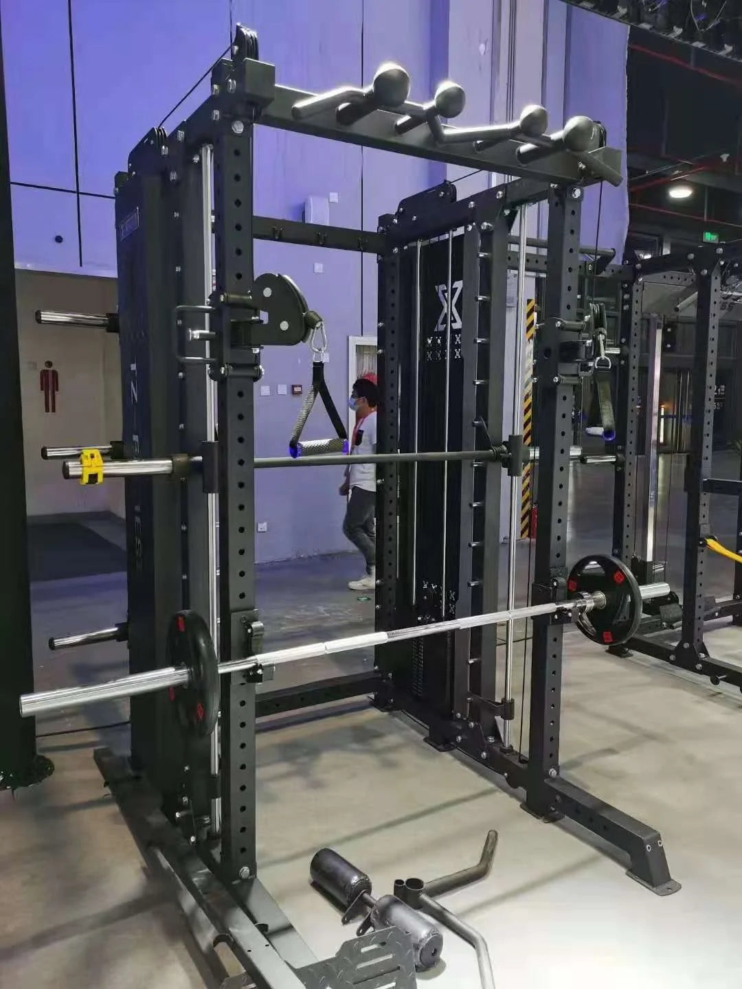 High quality Gym Equipment  / Multi-functional Smith Machine / Power Rack