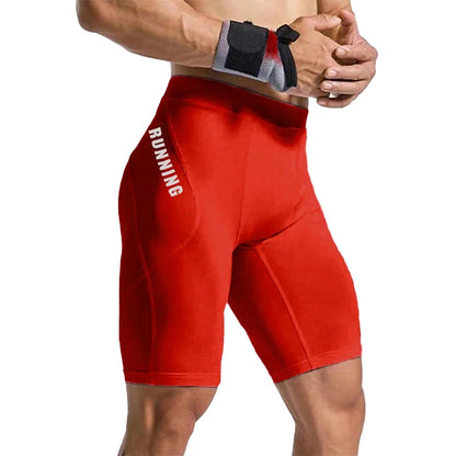 Men's Bodybuilding Shorts Gym Running Leggings Male Joggings Elastic Compressions Sweatpant Football Basketball Tights Trousers