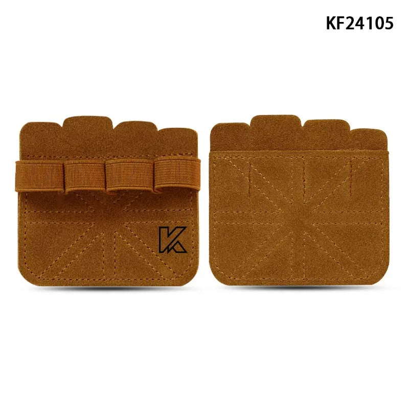 KUTOOK Men's And Women's Fitness Four Fingers Gloves Breathable Anti-slip Shock Absorption Yoga Dumbbell Cycling Sports Gloves