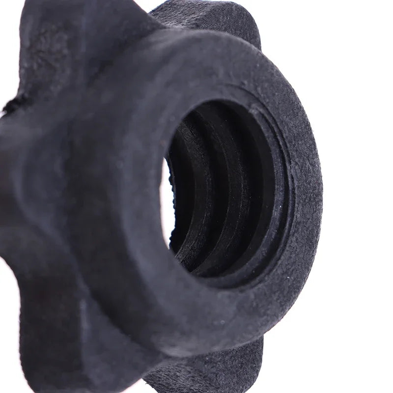3 Pc Dumbbell Hex Nut Dumbbell Rod Nut Spinlock Collars for Barbells Bars Training Sports Gym Equipment Accessories