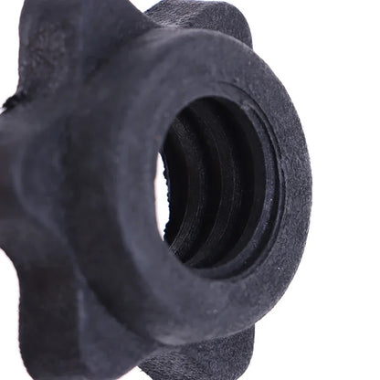 3 Pc Dumbbell Hex Nut Dumbbell Rod Nut Spinlock Collars for Barbells Bars Training Sports Gym Equipment Accessories