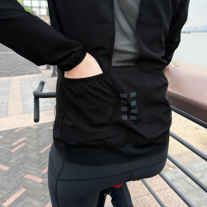 WOSAWE Cycling Jacket Women Windbreaker Vest Sleeveless Jackets Mountain Bike MTB Clothes Bicycle Jacket Windproof Ciclismo