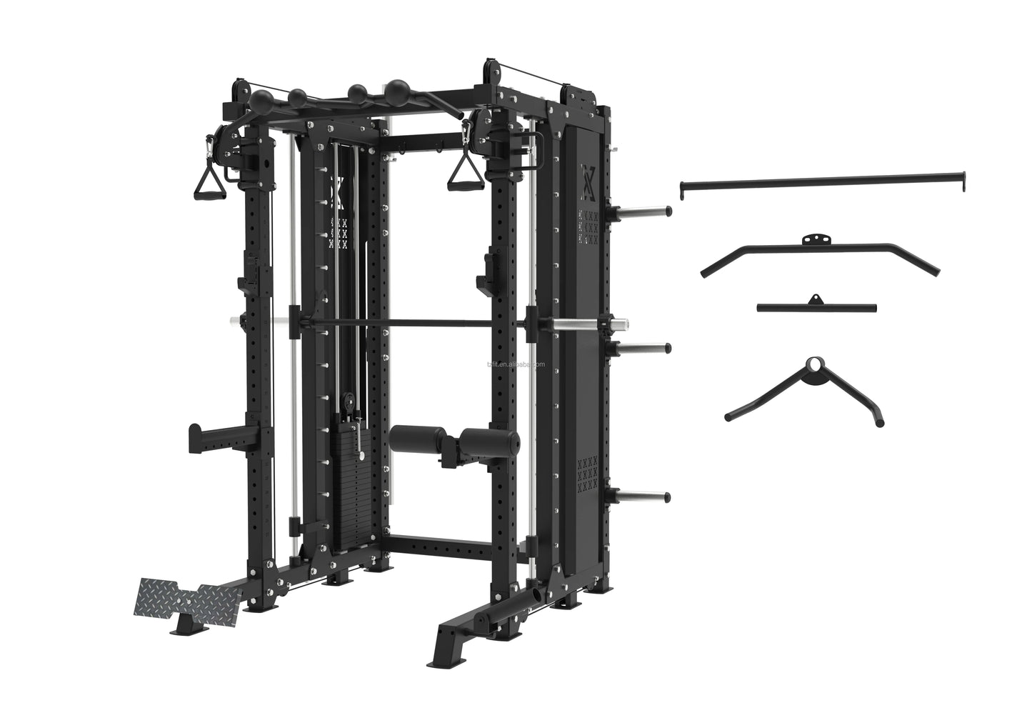 High quality Gym Equipment  / Multi-functional Smith Machine / Power Rack