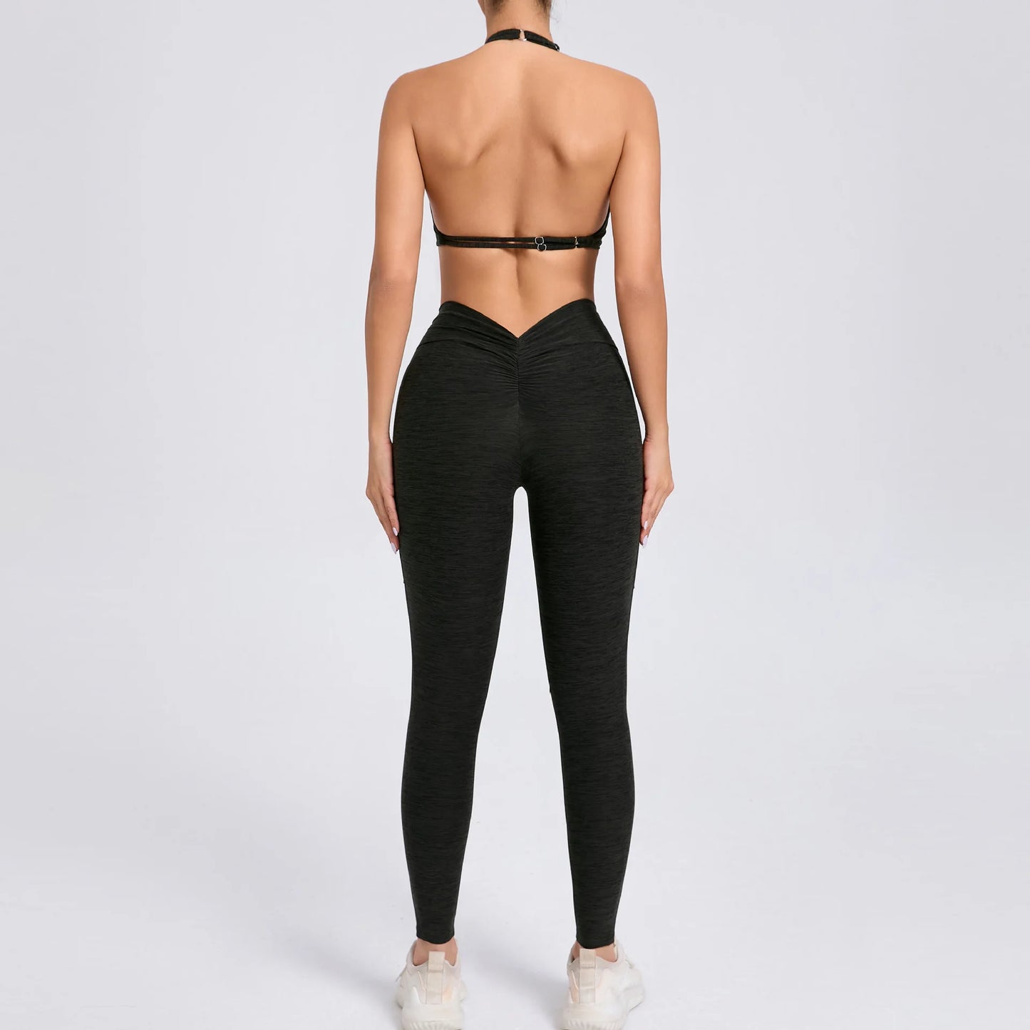 Sexy 2PCS Yoga Set Gym Suits with Shorts Crop Top Sports Bra Women Tracksuit Shorts 2 Pieces Running Clothing Fitness Clothing