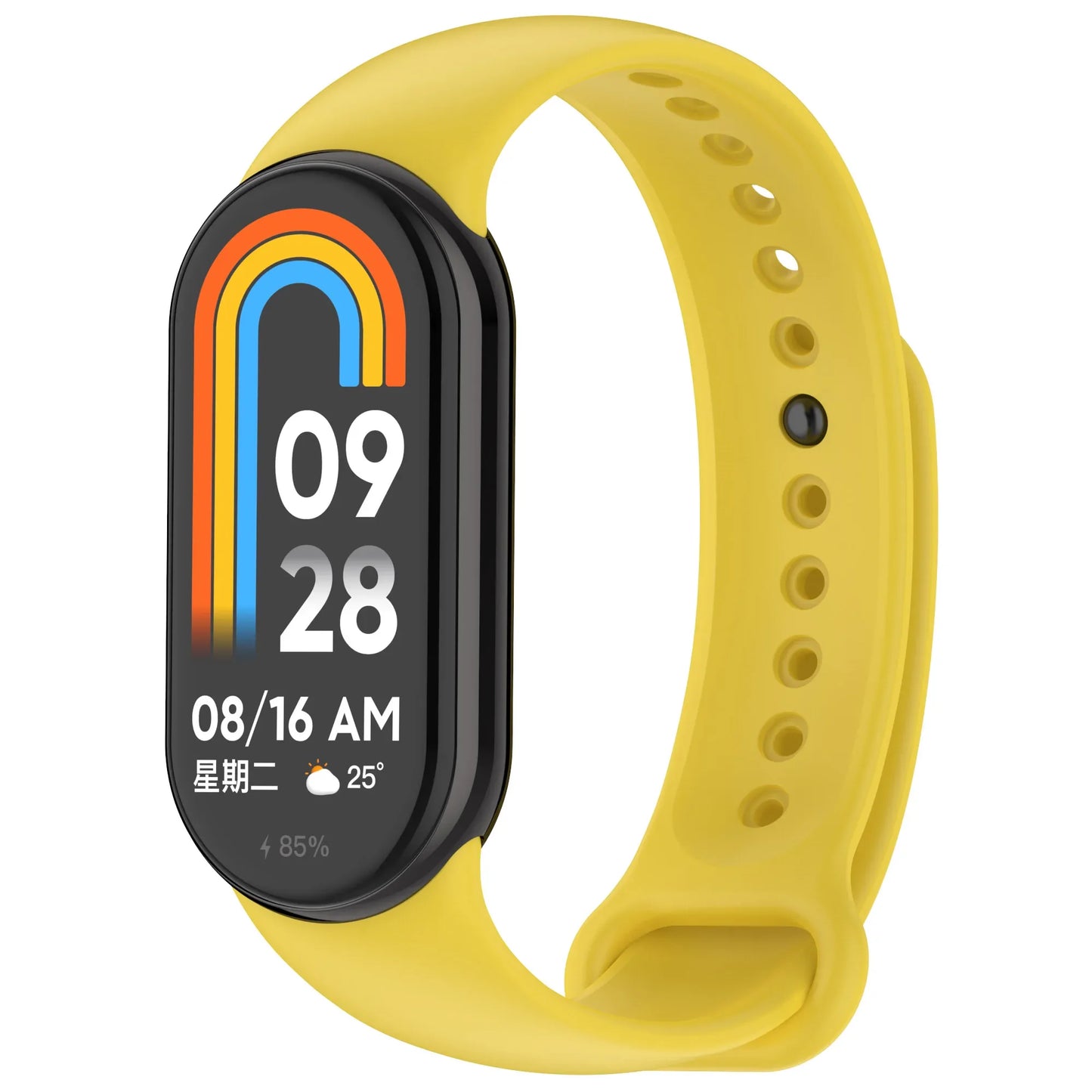 Soft Official Silicone Strap for Xiaomi Mi Band 10 Sports Smart Bracelet Wristband Mi Band 8 9 Replacement Band Accessories Belt