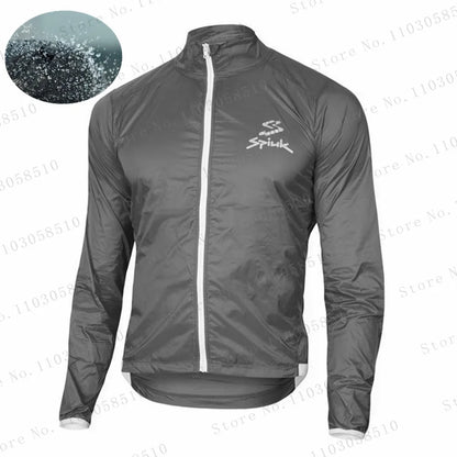 spiukful Waterproof Windbreaker Wind MTB Cycling Lightweight Ultralight Men Jacket Running Riding Ciclismo Bicycle Windbreaker