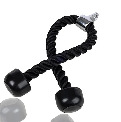 Tricep Rope for Push Pull Down Exercises Arm Muscle Resistance Bands for Body Building Strength Training