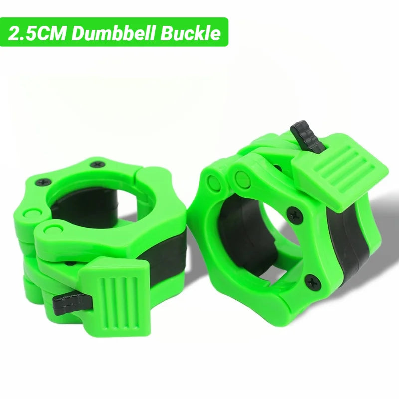 25MM Barbell Collar Lock Dumbell Clips Clamp Weight lifting Bar Gym Dumbbell Spring Lifting Quick Release Clamps Spin Collars