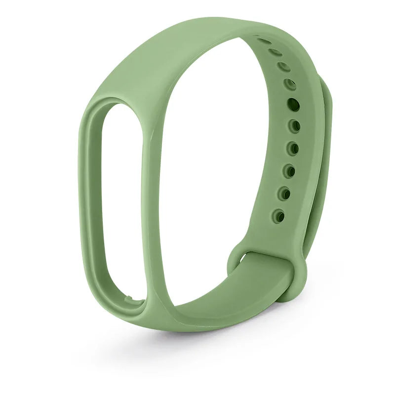 Silicone strap for Xiaomi Mi Band 7 bracelet wrist Miband 5 6 NFC Replacement pulsera Sport correa mi band 7 6 3 4 5 Watchband