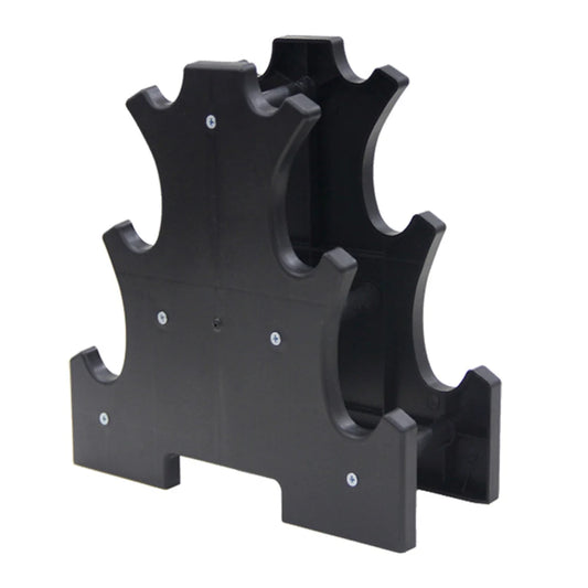 Dumbbell Holder 3 Tier Dumbbell Rack Stand Only Compact Weight Rack for Dumbbells Small for Home Gym Workout