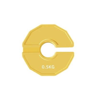 1Pc Gym Micro Plates 0.25/0.5/1 KG Dumbbell fractional Weight Plate Rubber Fractional Weight Plates Add-on Change Weight Plate