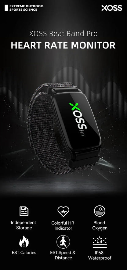XOSS BBP Heart Rate Monitor Armband IP68 Waterproof Beat Band Pro HRM for Cycling, Run, Swim Health Fitness Smart Bicycle Sensor