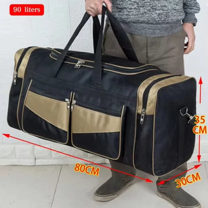 Luggage Travel Bag Gym Fitness Handbags for Women Men Outdoor Sports Shoulder Large Storage Duffel Training Long Distance Bag