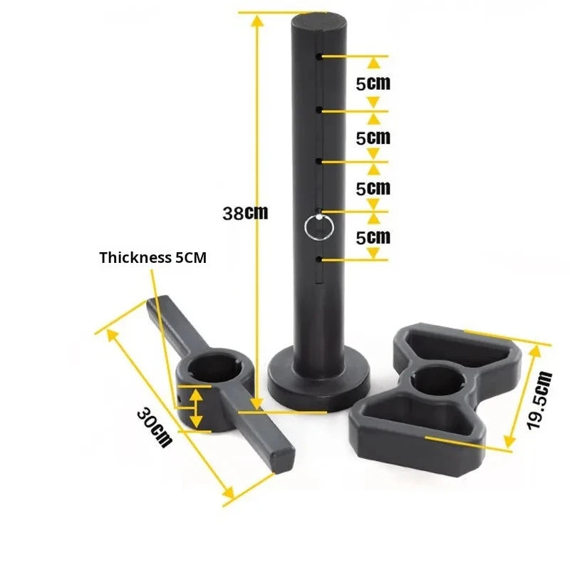 MKA GYMS T Bar Kettlebell Handle Training Equipments Multifunctional Kettlebell Handle Training for Push up Weightlifting Home
