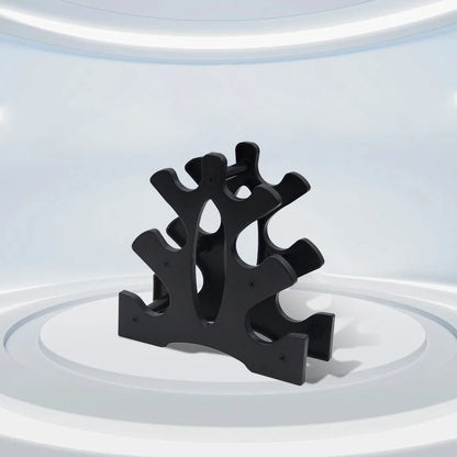 Dumbbell Holder 3 Tier Dumbbell Rack Stand Only Compact Weight Rack for Dumbbells Small for Home Gym Workout