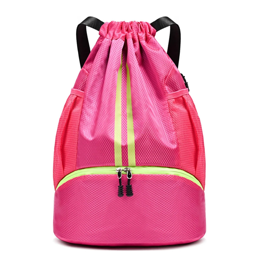 Gym Bag Fitness Backpack Women Men Basketball Backpack Outdoor Soccer Football Storage Bags Training Drawstring Sports Knapsack