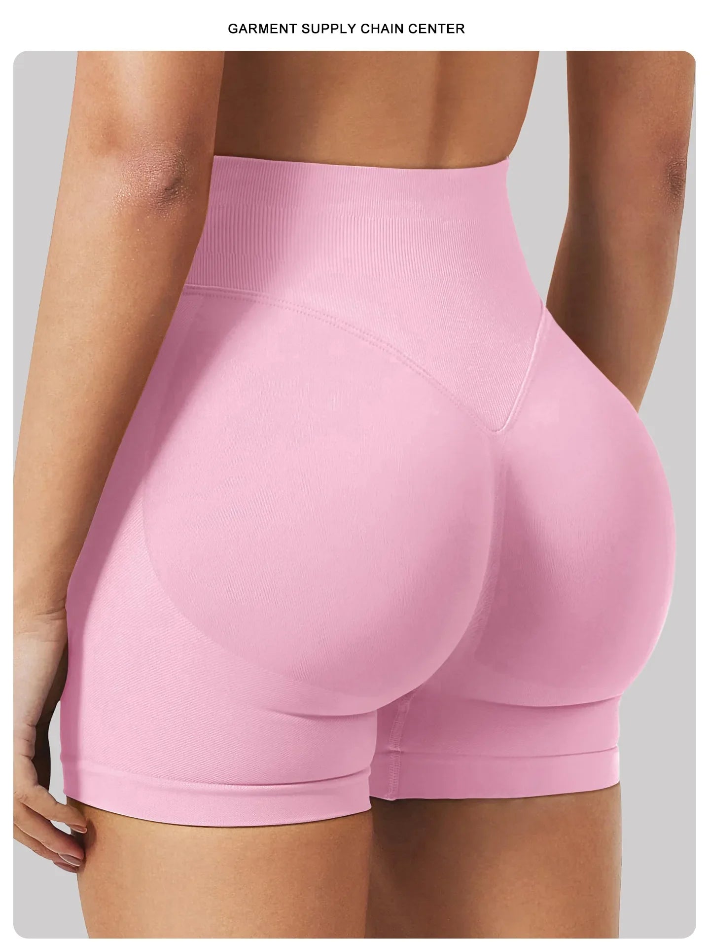 Women's summer shorts low waist seamless shorts gym shorts yoga shorts running shorts and high stretch cycling training shorts