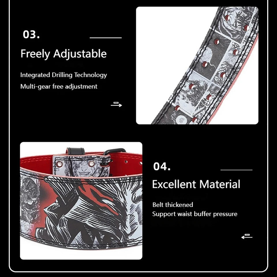 LOOGDEEL Waist Support Belt Lower Back Breathable Fitness Weightlifting Dumbbell Lumbar Waistband Support Sports Belt Women Men